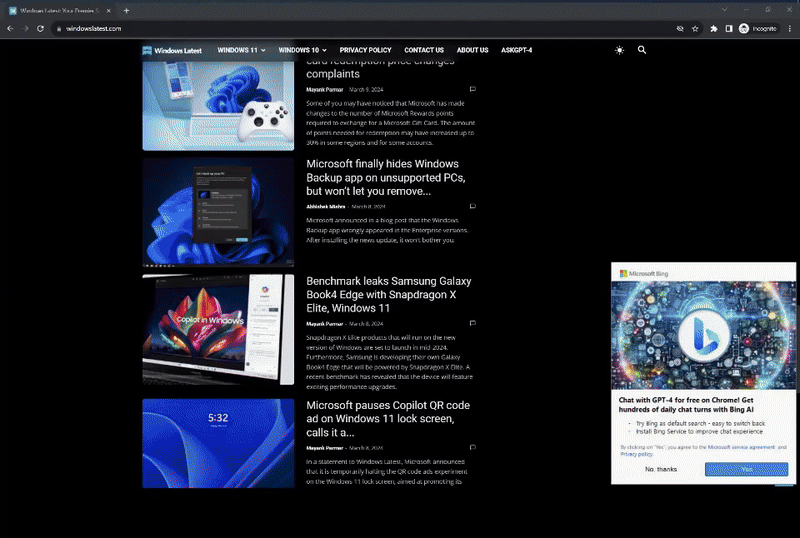 Bing adware gif
